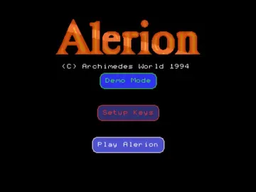 Alerion (1994)(Archimedes World)-Acorn Archimedes